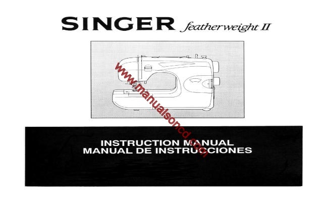 Singer Featherweight Model 100 User Manual